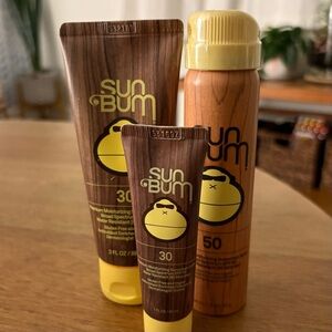 Sunbum Sunscreen Trio - SPF 30 and 50